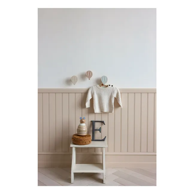 Patères Montgolfière - Set de 3 | Beige