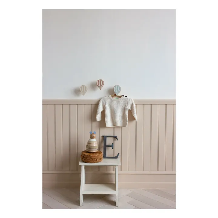 Patères Montgolfière - Set de 3 | Beige- Image produit n°1