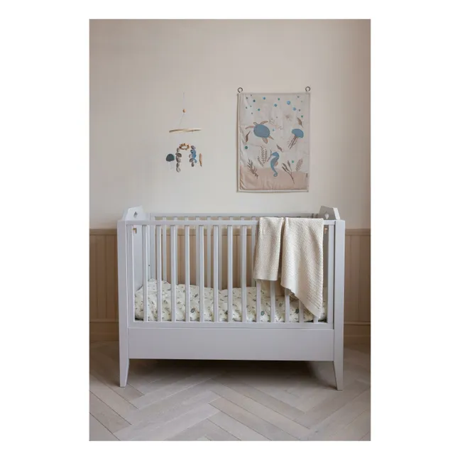 Móvil de madera Sea Garden | Azul