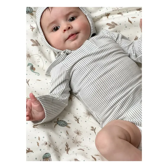 Juego de cama Sea Garden | Azul