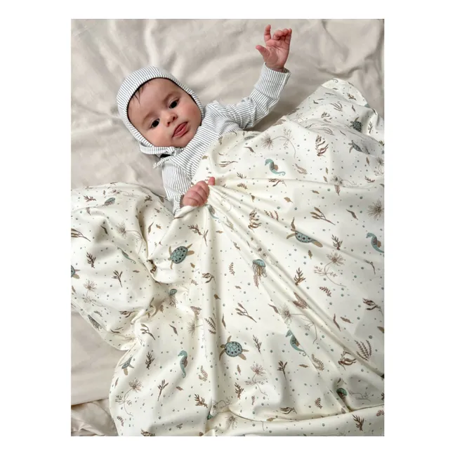 Juego de cama Sea Garden | Azul