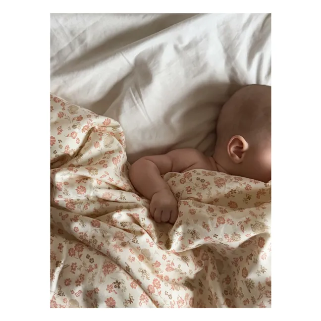 Parure de lit Augusta | Rose pêche