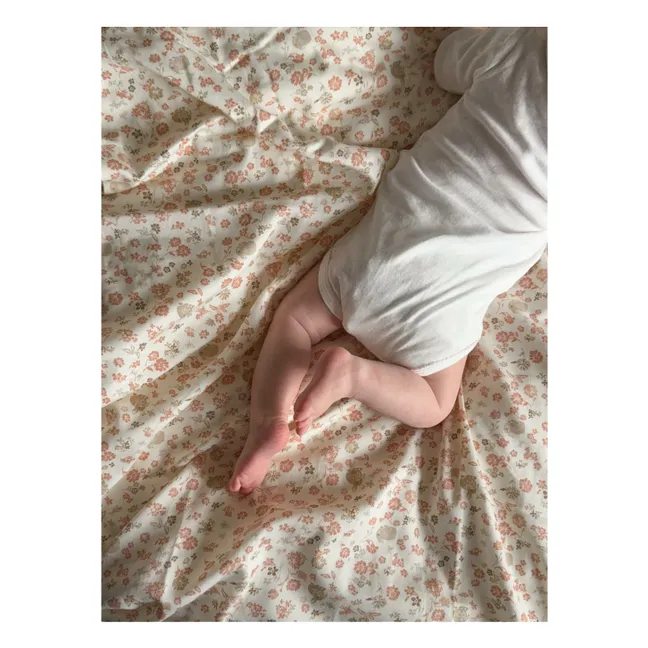 Parure de lit Augusta | Rose pêche