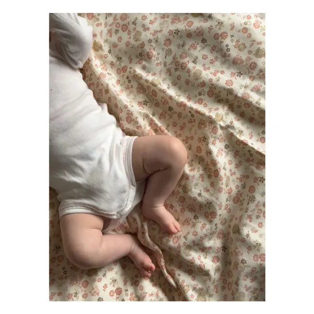 Parure de lit Augusta | Rose pêche
