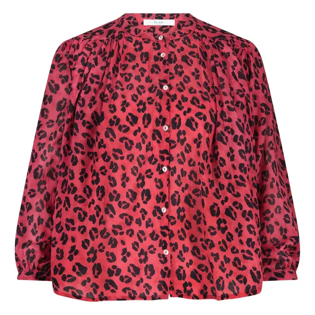Blouse Becky Guépard | Rouge