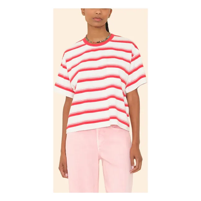 T-shirt Paulina Rayé | Blanc