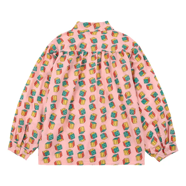 Camisa Dés de algodón ecológico | Rosa