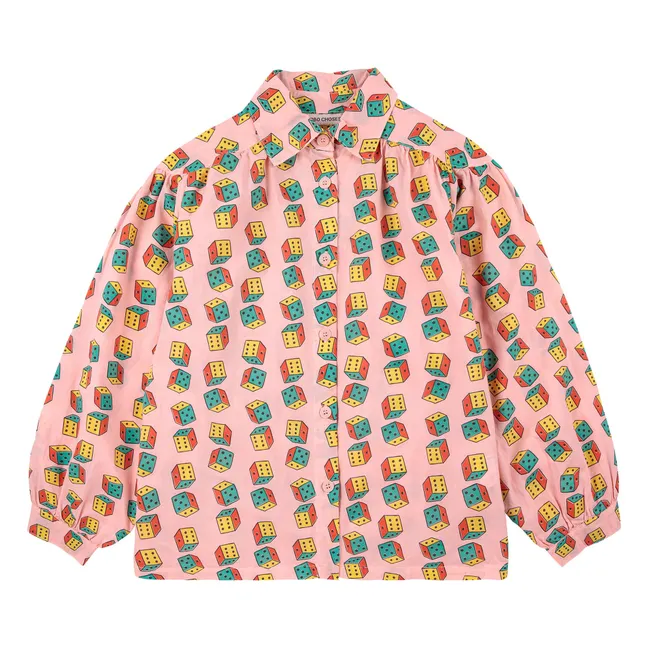 Camisa Dés de algodón ecológico | Rosa