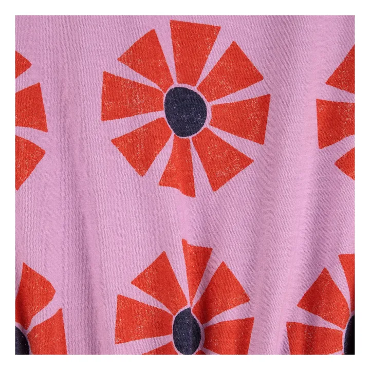 Robe Kaleidoscope Coton Bio | 	Lilas- Image produit n°4
