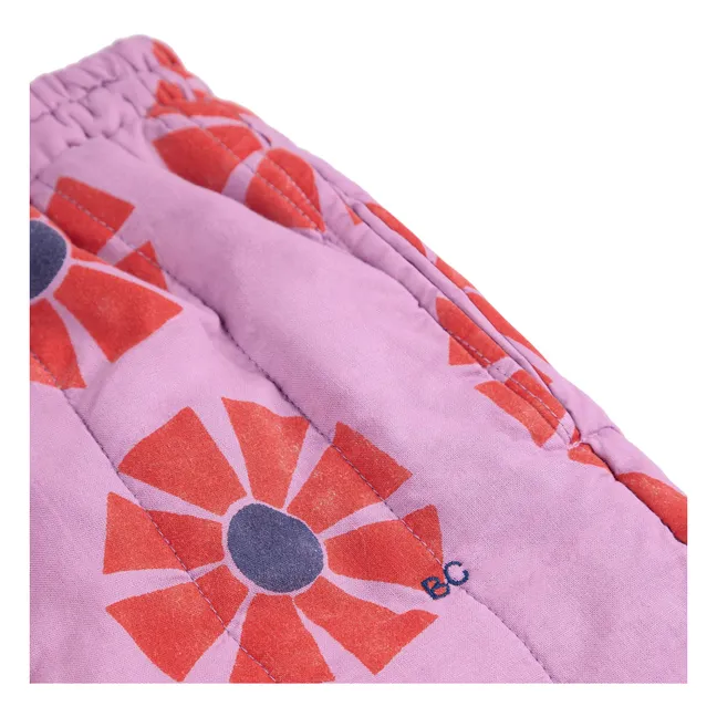 Pantalones de algodón orgánico Kaleidoscope | Lila