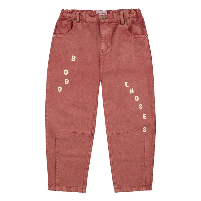 Vaqueros de algodón ecológico Bobo Choses | Marrón