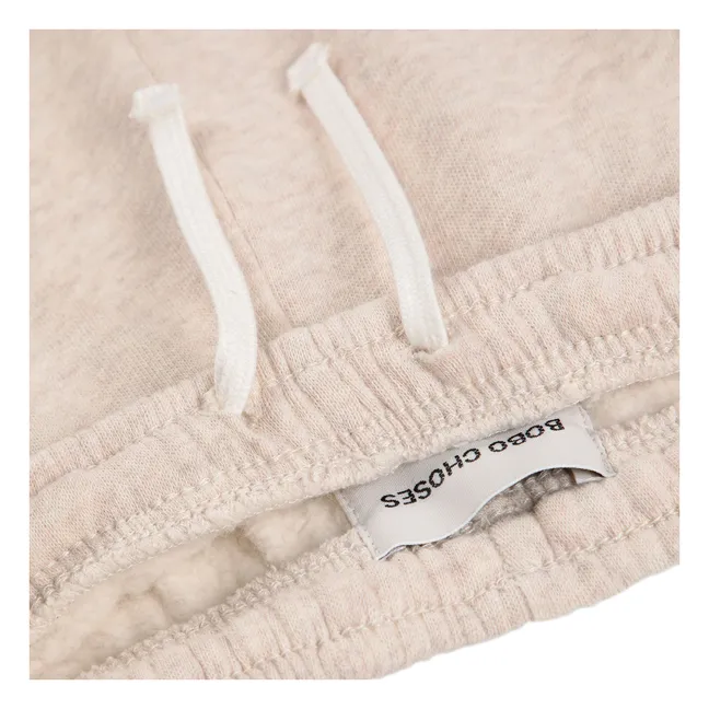 Jogger BC Bio-Baumwolle | Beige meliert