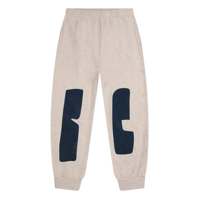 Jogger BC Bio-Baumwolle | Beige meliert