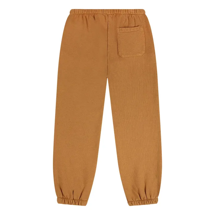 Jogger Coton Bio | Marron- Image produit n°3