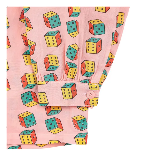 Camisa Dés de algodón ecológico | Rosa