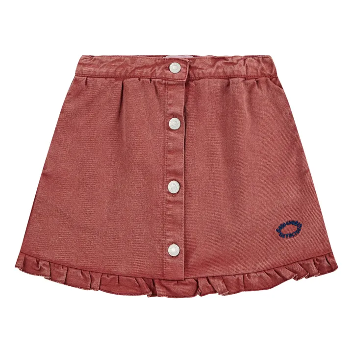 Falda de sarga | Marrón- Imagen del producto n°0