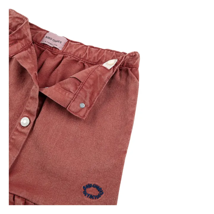 Falda de sarga | Marrón- Imagen del producto n°3