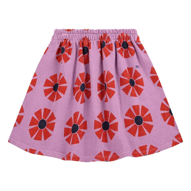 Kaleidoscope skirt Organic cotton | Lilac