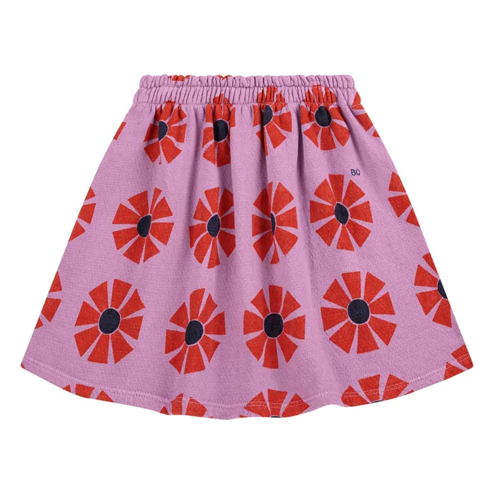 Kaleidoscope skirt Organic cotton | Lilac- Product image n°0