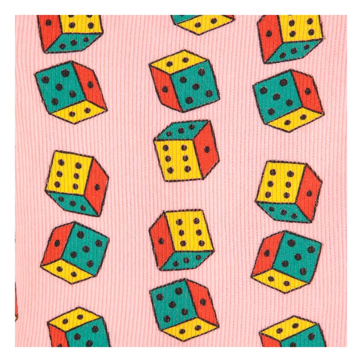 Falda de pana plisada Algodón orgánico | Rosa- Imagen del producto n°4