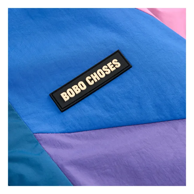 Wasserdichte Wendejacke Shamrocks Recycelte Fasern | Violett