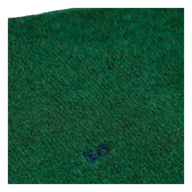 Gilet Jacquard Laine | Vert