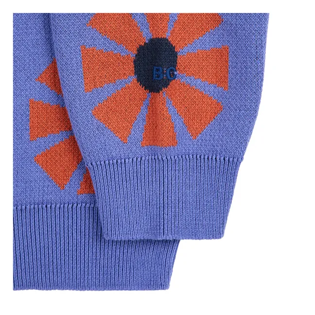 Kaleidoscope Pullover aus Bio-Baumwolle | Violett