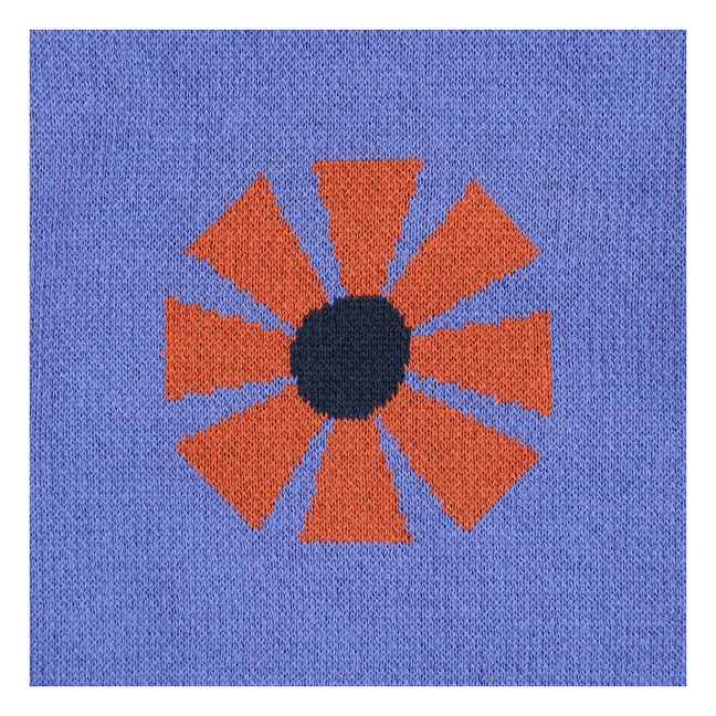 Jersey de algodón ecológico Kaleidoscope | Violeta