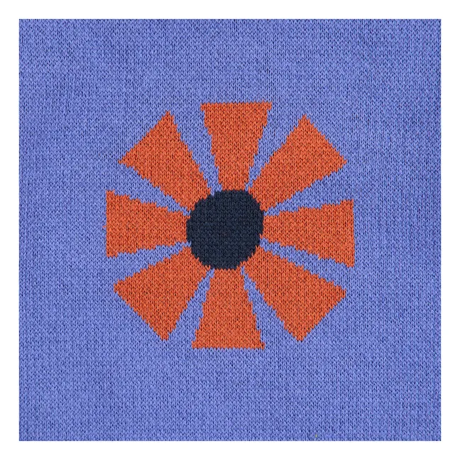 Kaleidoscope Organic Cotton Sweater | Purple