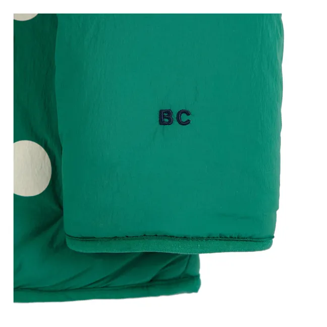 Veste Réversible Imperméable Fibres Recyclées | Vert