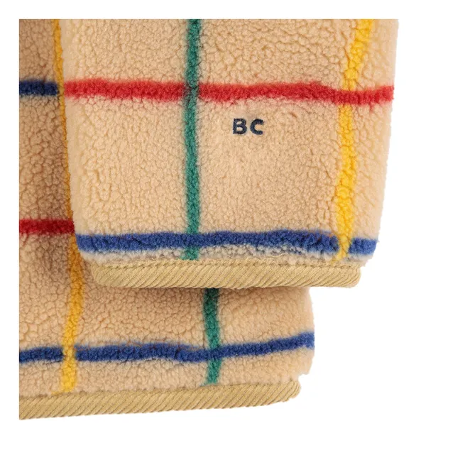 Veste Façon Sherpa Fibres Recyclées | Beige