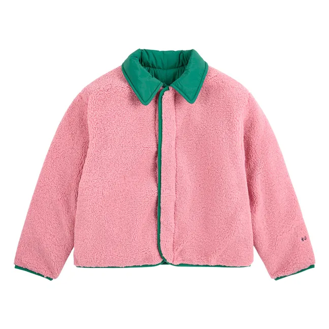 Veste Réversible Imperméable Fibres Recyclées | Vert