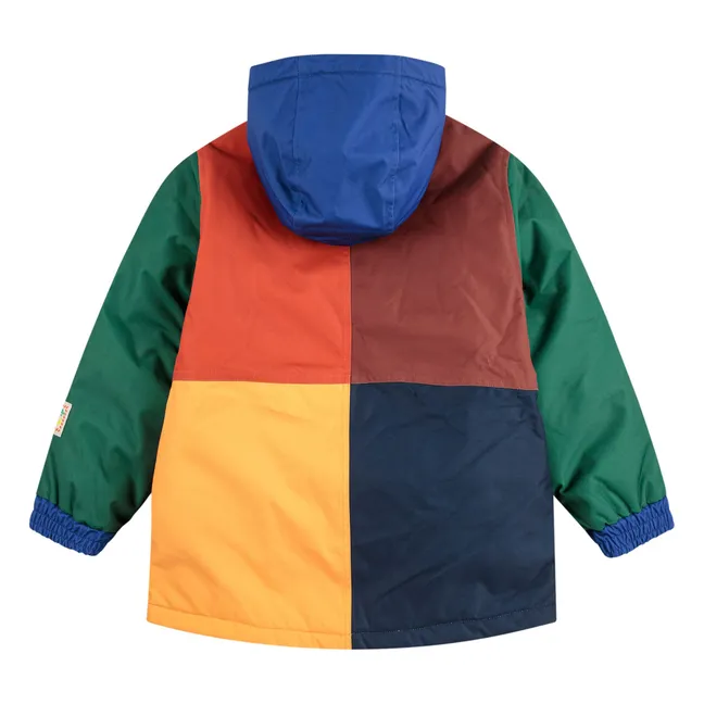Veste de ski Colorblock Fibres Recyclées | Bleu