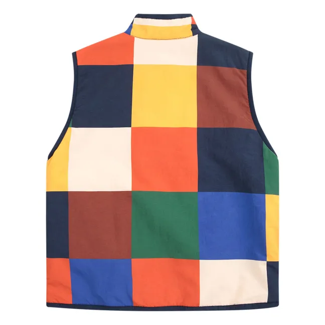 Veste Sans Manches Réversible Fibres Recyclées | Jaune