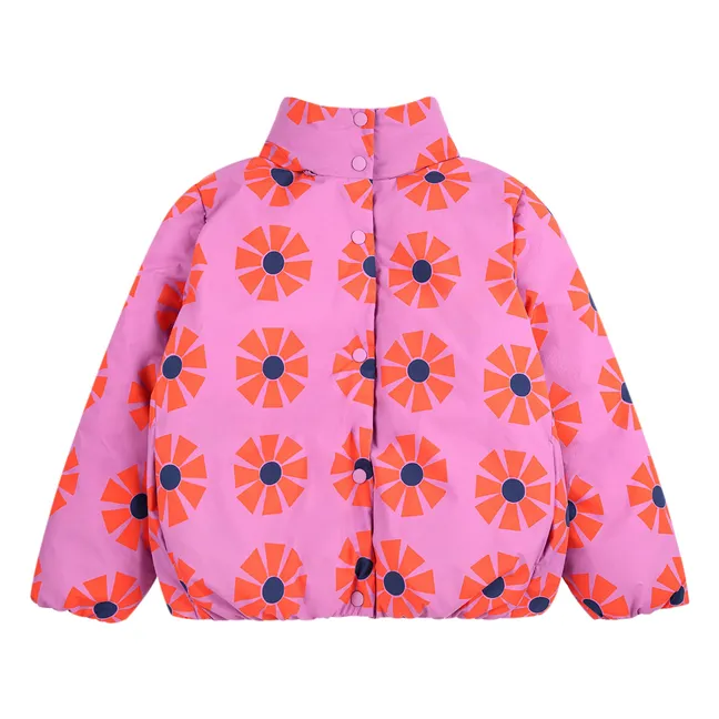 Kaleidoscope Recycelte Faser Wasserdichte Jacke | Flieder