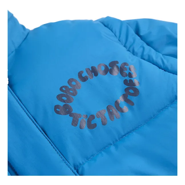 Doudoune Tic Tac Toe Fibres Recyclées | Bleu