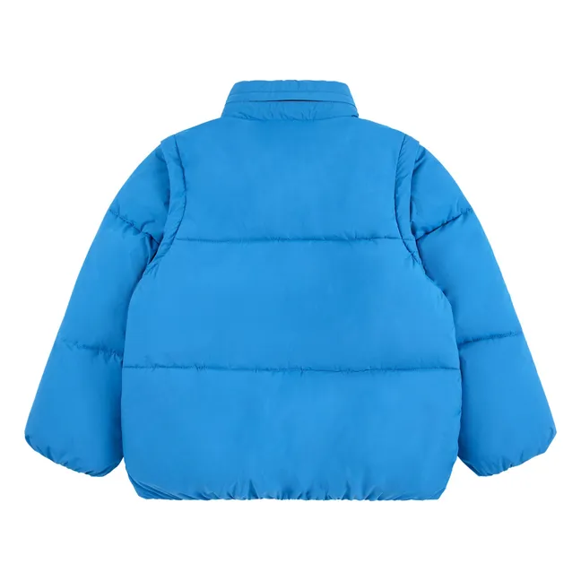 Doudoune Tic Tac Toe Fibres Recyclées | Bleu