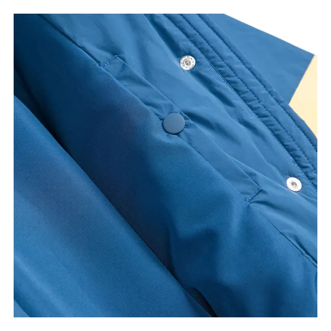 Doudoune Colorblock Fibres Recyclées | Bleu