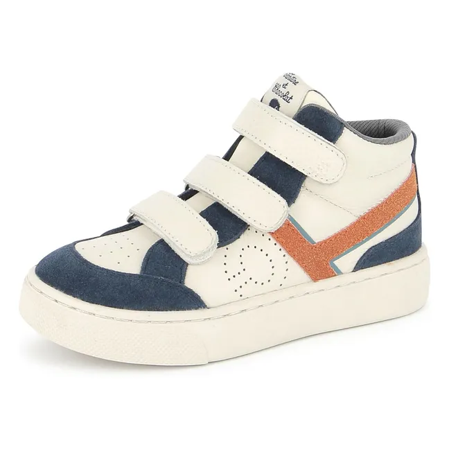 Baskets Scratchs Hi Easy | Blanc