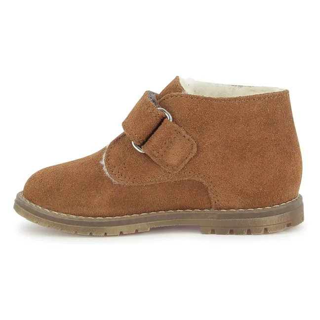 Botas Easy Fur Velours | Camel