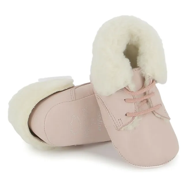 Zapatillas rellenas | Rosa Pálido