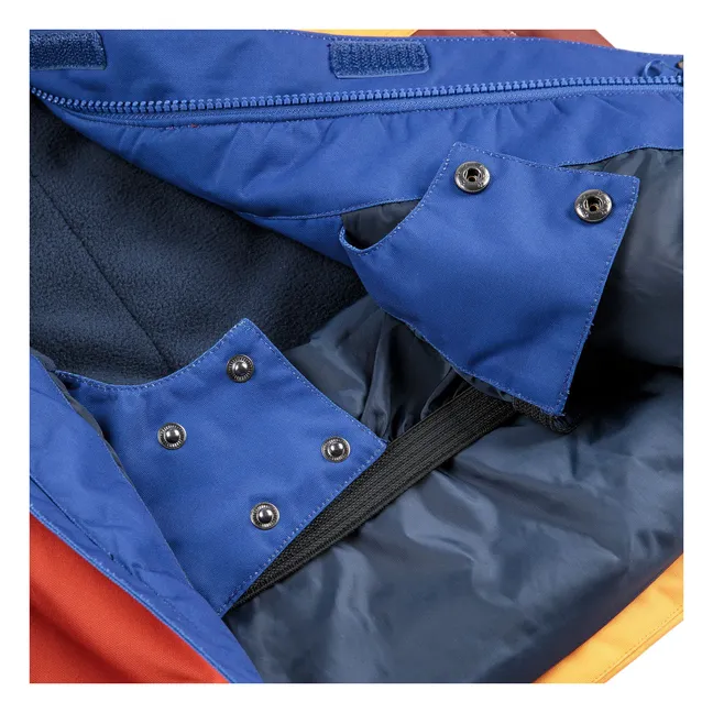 Veste de ski Colorblock Fibres Recyclées | Bleu