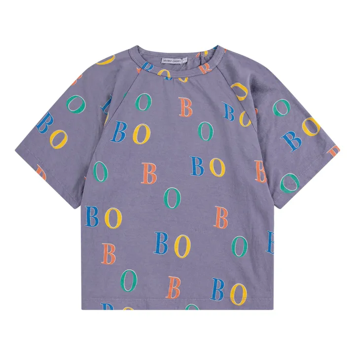 T-shirt Bobo Coton Bio | Bleu- Image produit n°0