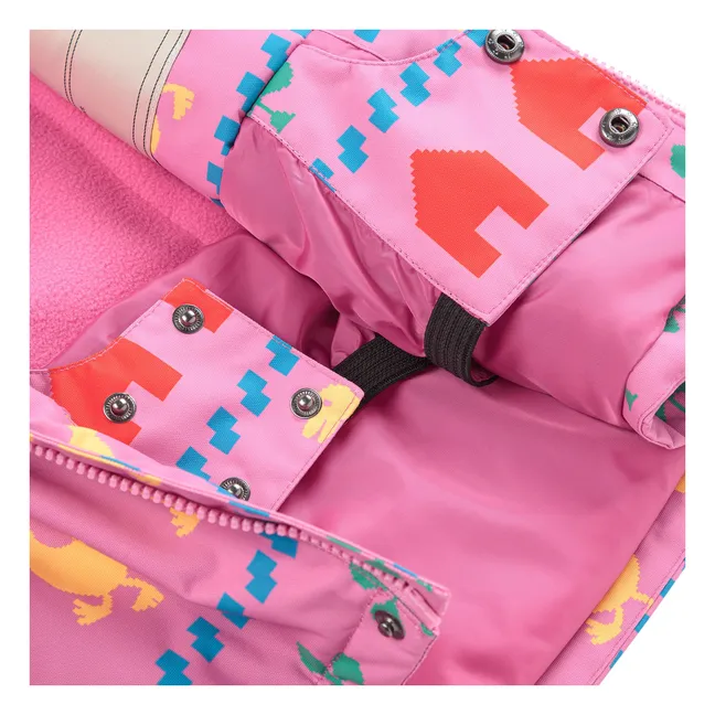 Veste de ski Ferme Fibres Recyclées | Rose
