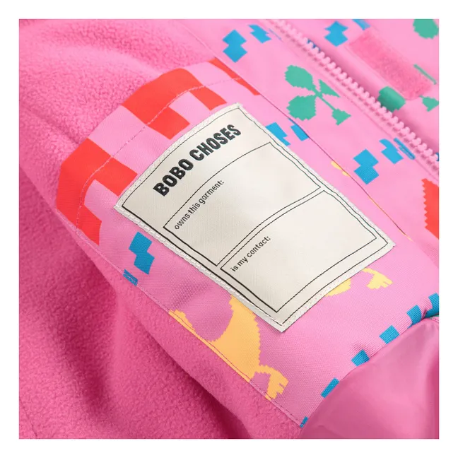 Veste de ski Ferme Fibres Recyclées | Rose