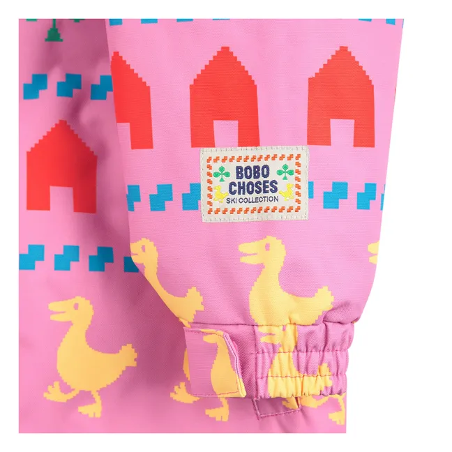 Veste de ski Ferme Fibres Recyclées | Rose