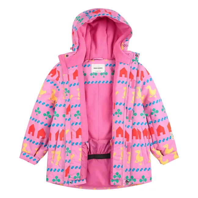 Veste de ski Ferme Fibres Recyclées | Rose