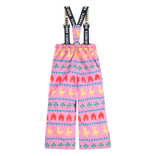 Pantalon de Ski Ferme Fibres Recyclées | Rose