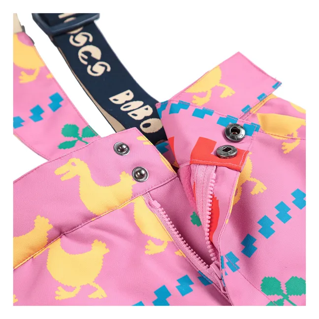 Pantalon de Ski Ferme Fibres Recyclées | Rose