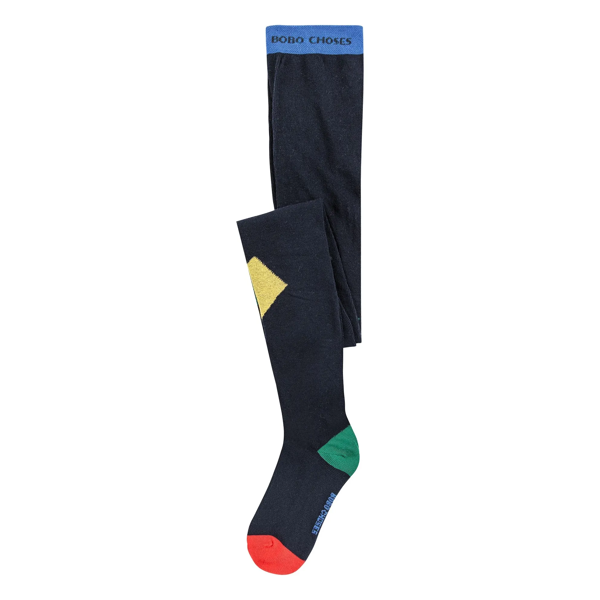 Bobo Choses Midnight Blue Organic Cotton Jocker Tights